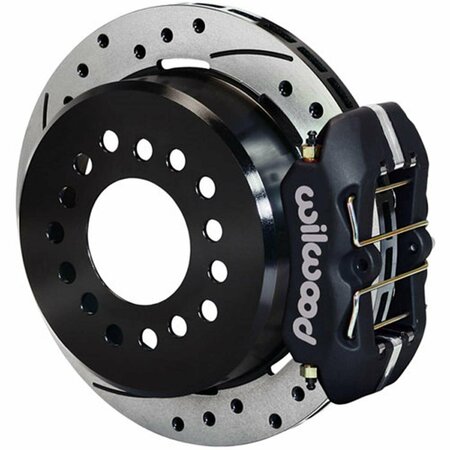 WILWOOD Dynapro Low-Profile 11 in. Rear Parking Brake Kit Rear End Axle for Big Ford 140-11389-D
